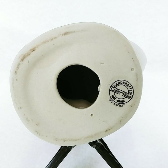 Mallard Duck Figurine Handcrafted Collectibles Ceramic Brazil 6" Vintage - Picture 9 of 10